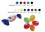 Twisted promotion candy, coloured borders 5 kg