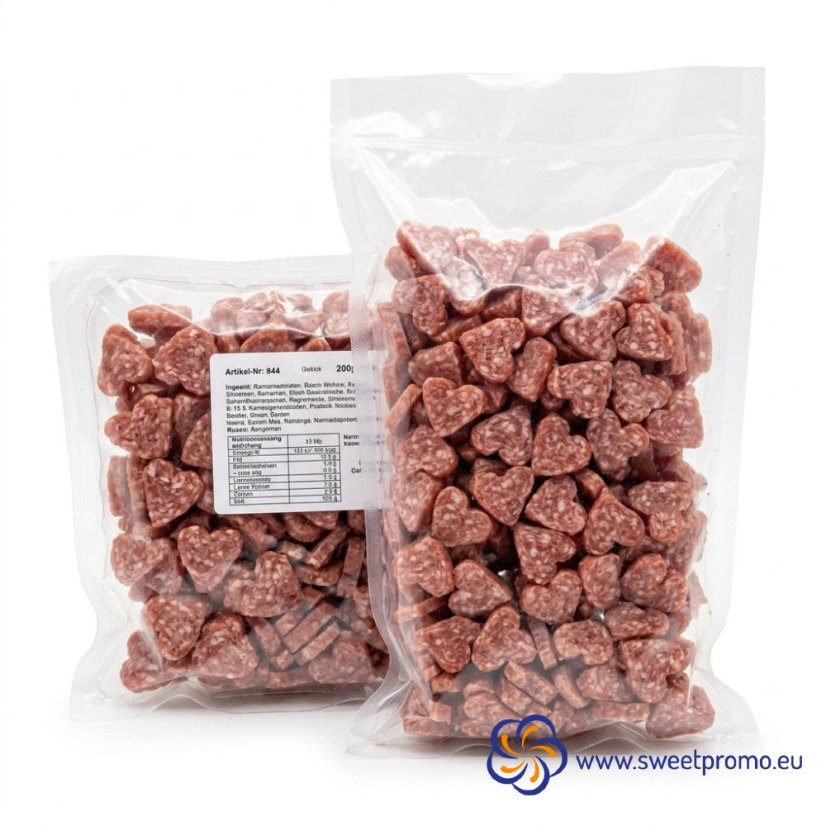 Salami Mini Herzchen - Amount in package: 50pcs