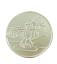 Chocolate coins with a embossing - Size: 41 mm, Amount in package: 150000pcs