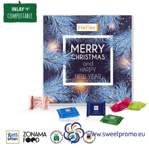 Square advent calendar - Amount in package: 100pcs