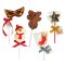 Christmas chocolate lollipops - various Christmas motifs