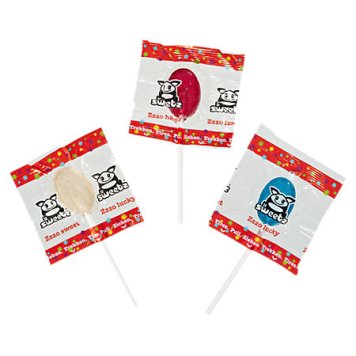 promotional lollypops flat