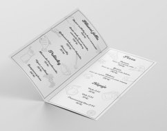 Tisk menu - Jídelní a nápojový lístek