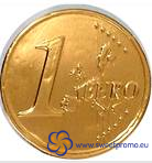Chocolate coins with a embossing - Size: 41 mm, Amount in package: 45000pcs