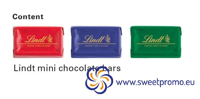 Mini chocolate Advent calendar Lindt - Amount in package: 100pcs