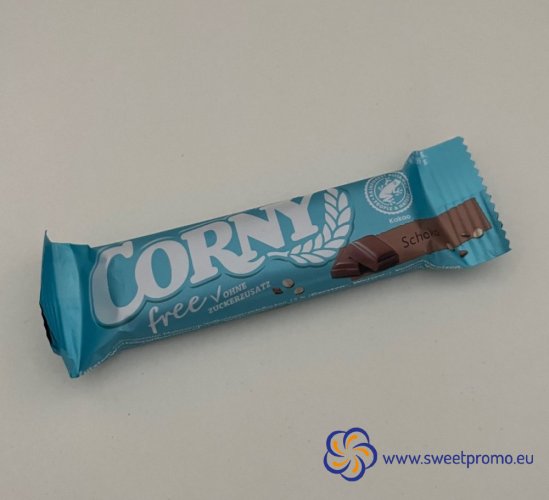 Corny stick in a box with a print - Amount in package: 500pcs