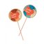 Chocolate Lollipop With Print Lolly Font 40 g - 500 pcs
