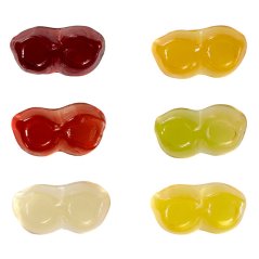 Želé brýle Fruit Gum Glasses Sweet Promo