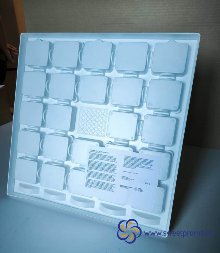 Čtvercový adventní kalendář - blistr