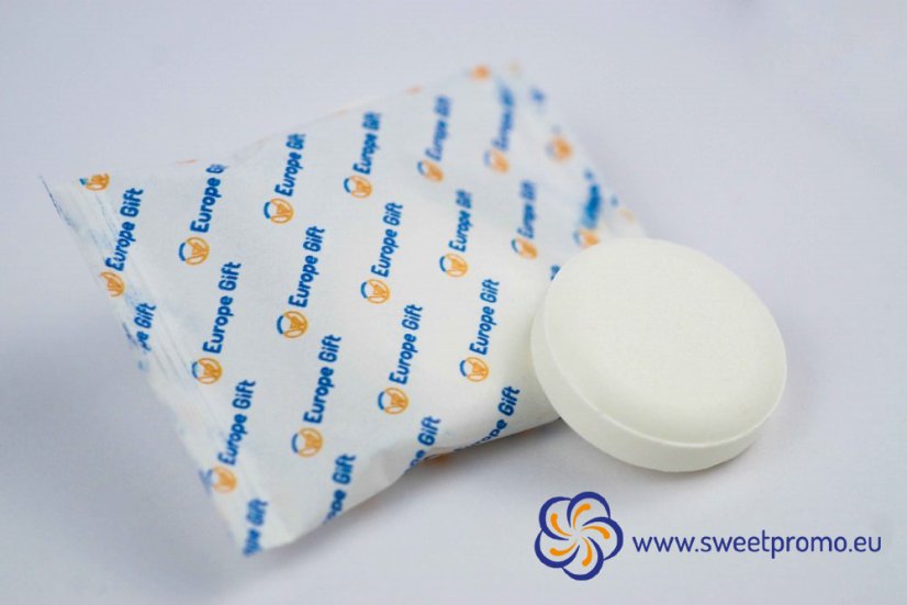 Glucose candies with printing