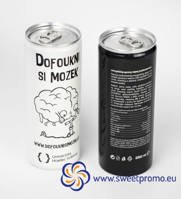 100% Expres Energy drink v plechovce 250 ml - V balení: 480ks