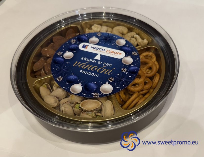 Směs ořechů s preclíky 180 g - V balení: 100ks