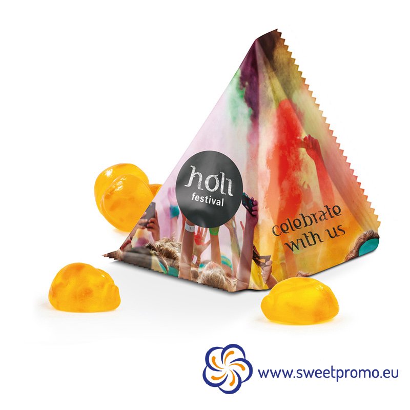 Želé bonbóny pyramida 15g - V balení: 3000ks
