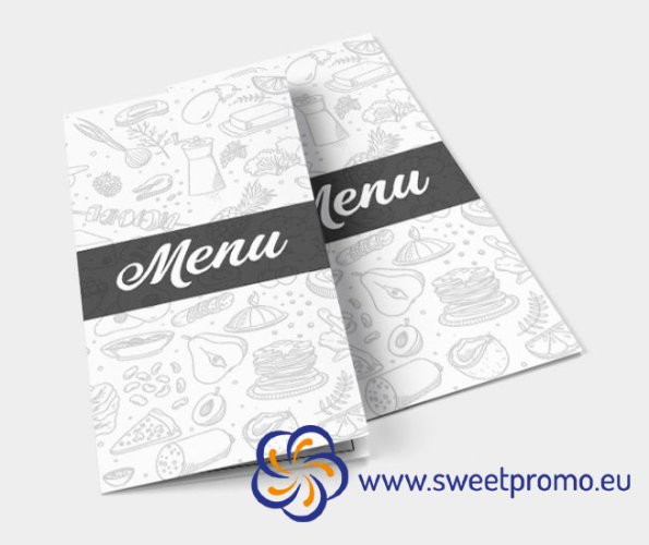 Print menu - Food and drink menu - Amount in package: 10pcs