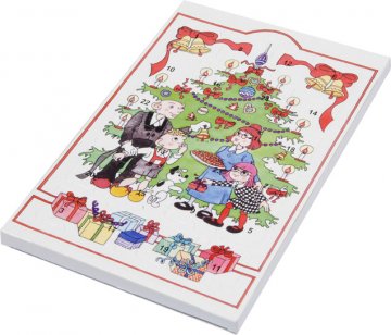 Printed Advent calendars - Reklamní cukrovinky