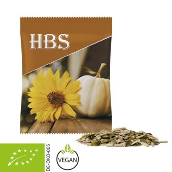 Vegan product - organic pumpkin and sunflower seeds