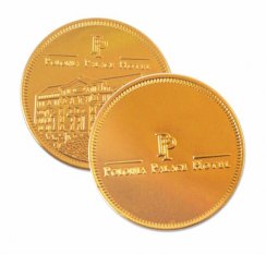 Chocolate coins 41 mm