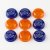 PET bottle openers with the option of custom printing, blue and orange opener, practical tool for opening PET bottles