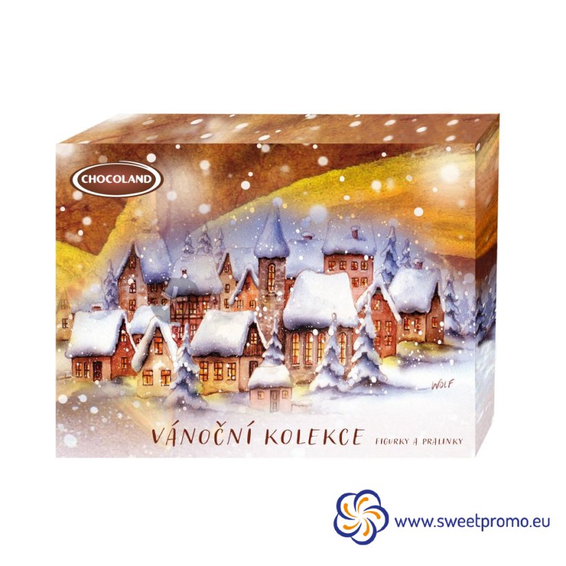Christmas collection with paper insert - Amount in package: 100pcs