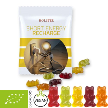 Vegan gummy bears without gelatin
