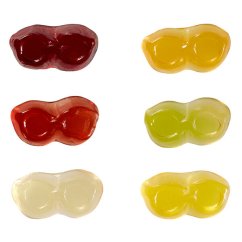 Želé brýle Fruit Gum Glasses Sweet Promo