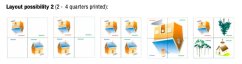 Paper napkins with full digital printing