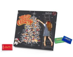 Mini čokolády Adventní kalendář Lindt