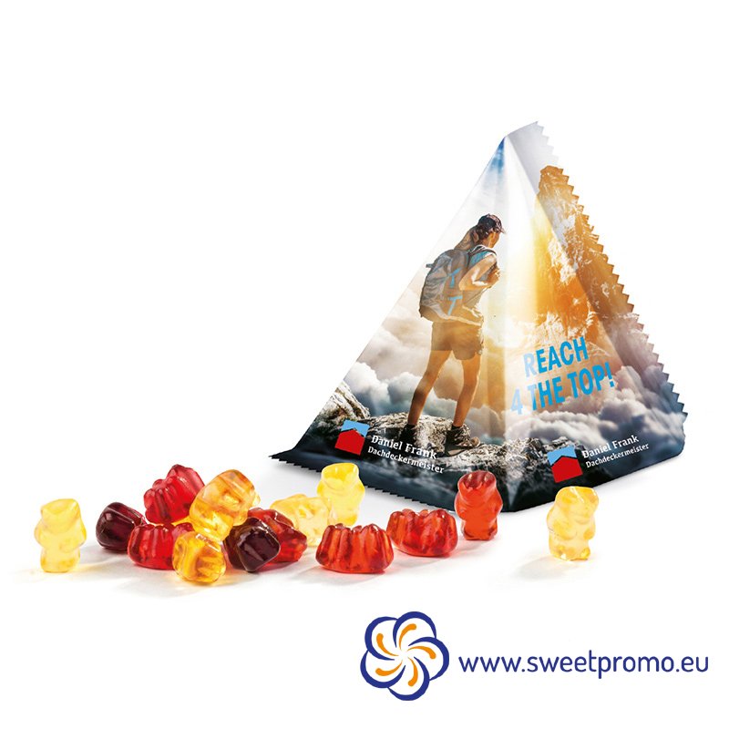 Želé bonbóny pyramida 15g - V balení: 3000ks