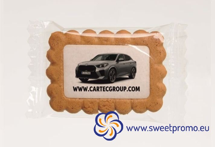 Gingerbread rectangle 5 g - Amount in package: 500pcs