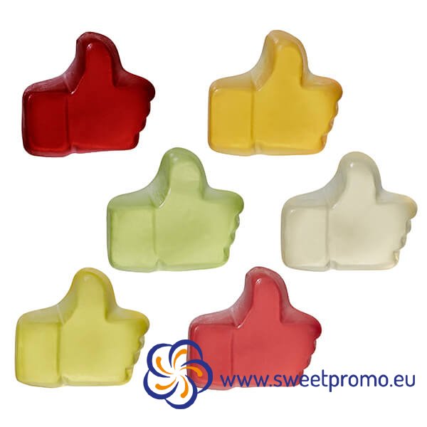 Želé palec nahoru Fruit Gum Thumb Up Sweet Promo