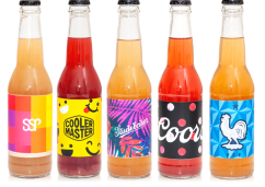 Ovocná limonáda ve skle 330ml