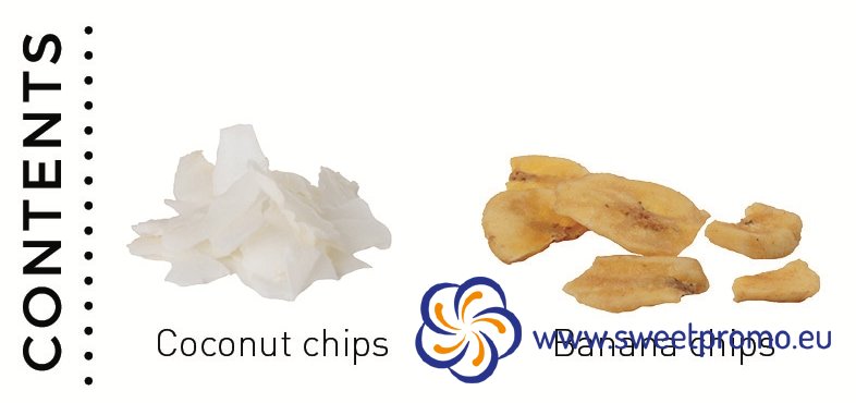Zdravé přírodní chipsy 8 g - Množství v balení: 1500ks
