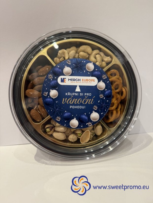 Směs ořechů s preclíky 180 g - V balení: 100ks