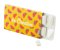 Advertising chewing gum with custom printing, blister pack with paper sleeve