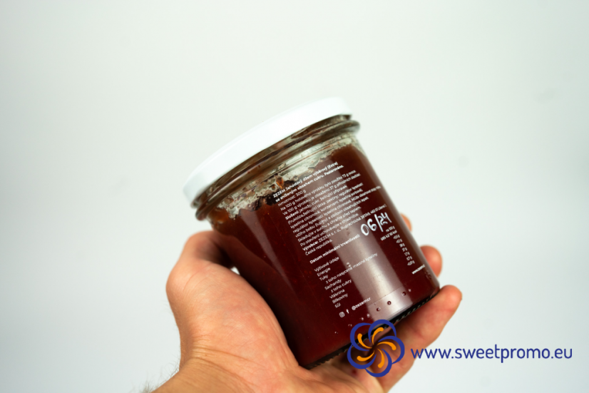 100% homemade promotional jam 300g - Amount in package: 100pcs