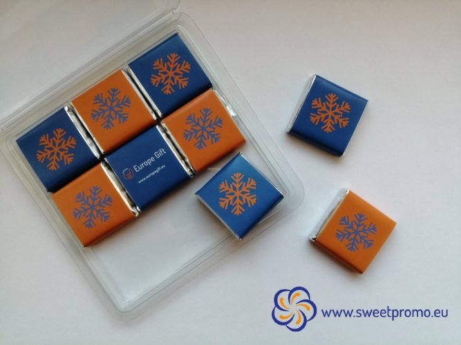 Chocolate set 9x5g - Amount in package: 100pcs
