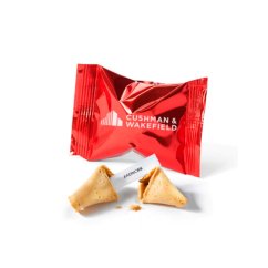Custom fortune cookies with an inner message