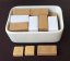 Promotional sugar cube packed in 2 cubes Promotional sugar cube packed in 2 cubes