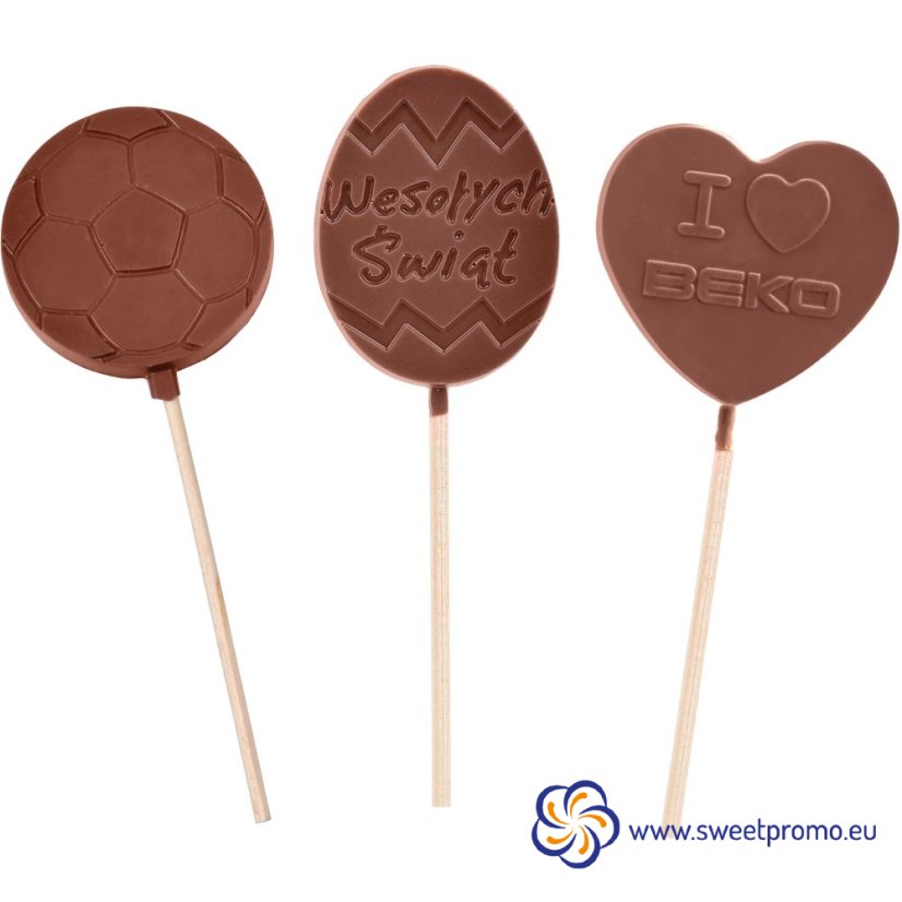 Chocolate lollipop 25g Chocolate lollipop 25g