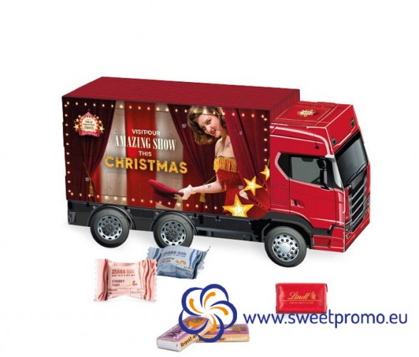 Truck advent calendar - Amount in package: 256pcs