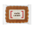 Gingerbread rectangle 5 g
