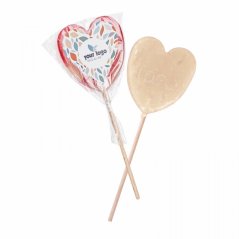 Fruit Lollipop Logo Pop Heart - 300 pcs
