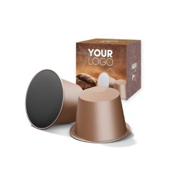 Káva Nespresso, 10 kapslí v reklamním boxu. Reklamní káva Nespresso v kapslích  je ideální jako firemní dárek.