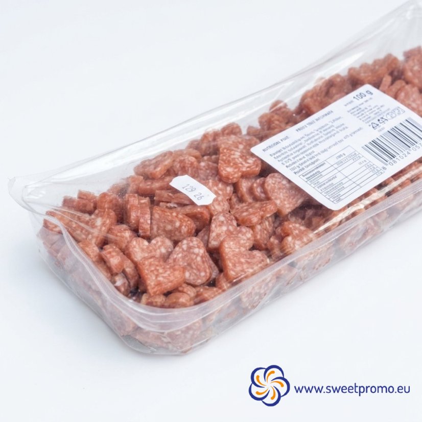 Salami Mini Herzchen - Amount in package: 50pcs