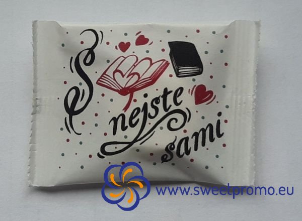 Glucose candies with printing