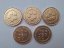Chocolate coins with a embossing - Size: 41 mm, Amount in package: 150000pcs