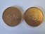 Chocolate gold coins - a sample of Aš mintage