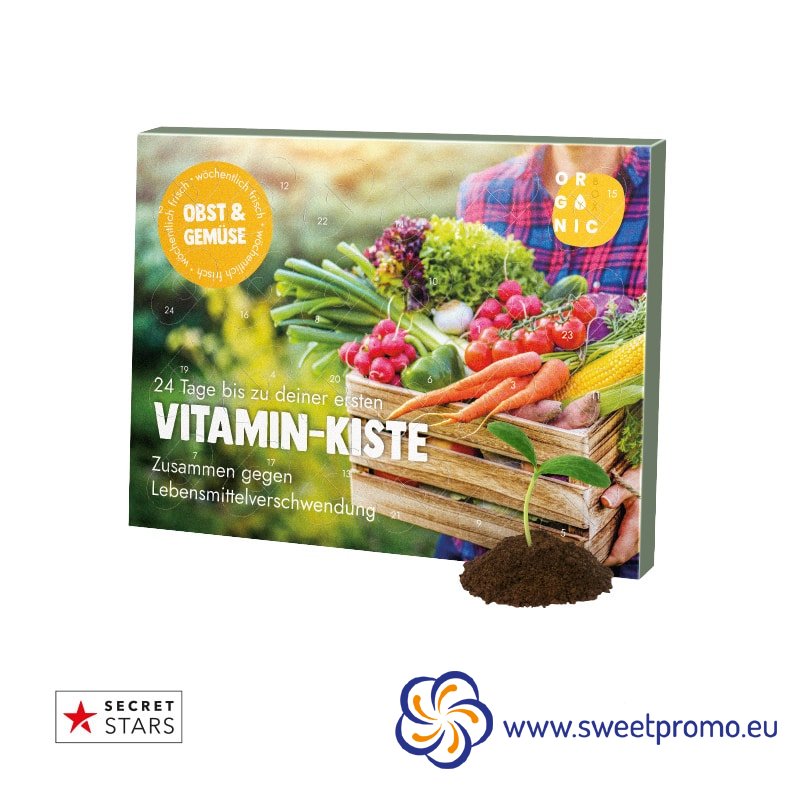 ECO Advent Calendar XL with seeds - Amount in package: 260pcs
