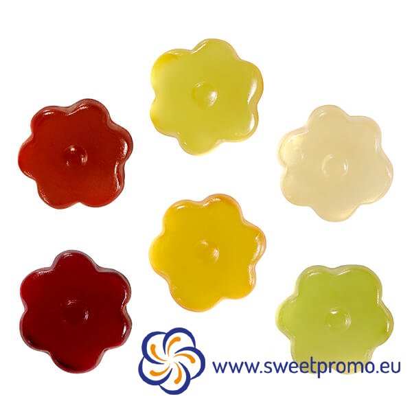 Želé květiny Fruit Gum Flower Sweet Promo