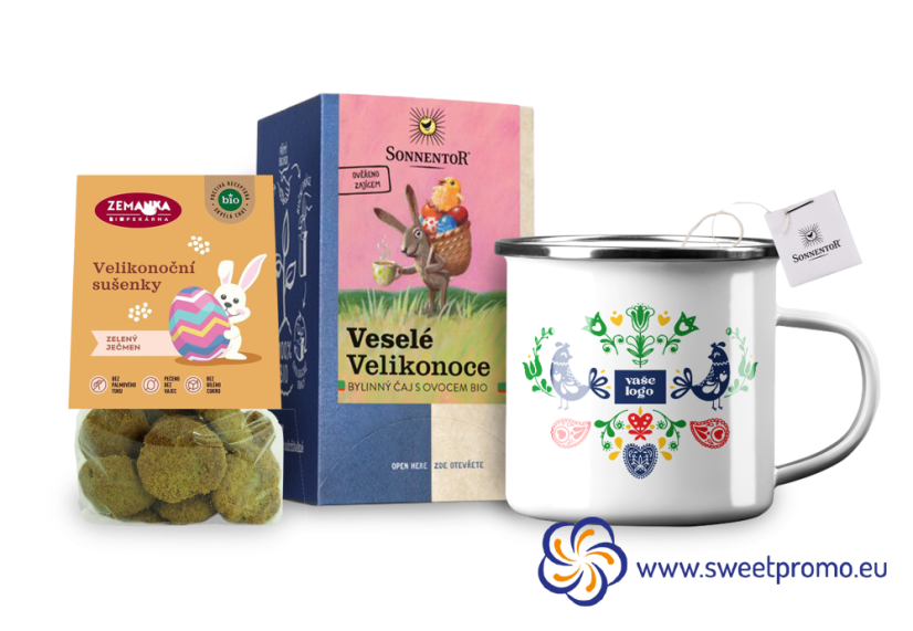 Tea packet with cookies - Amount in package: 100pcs